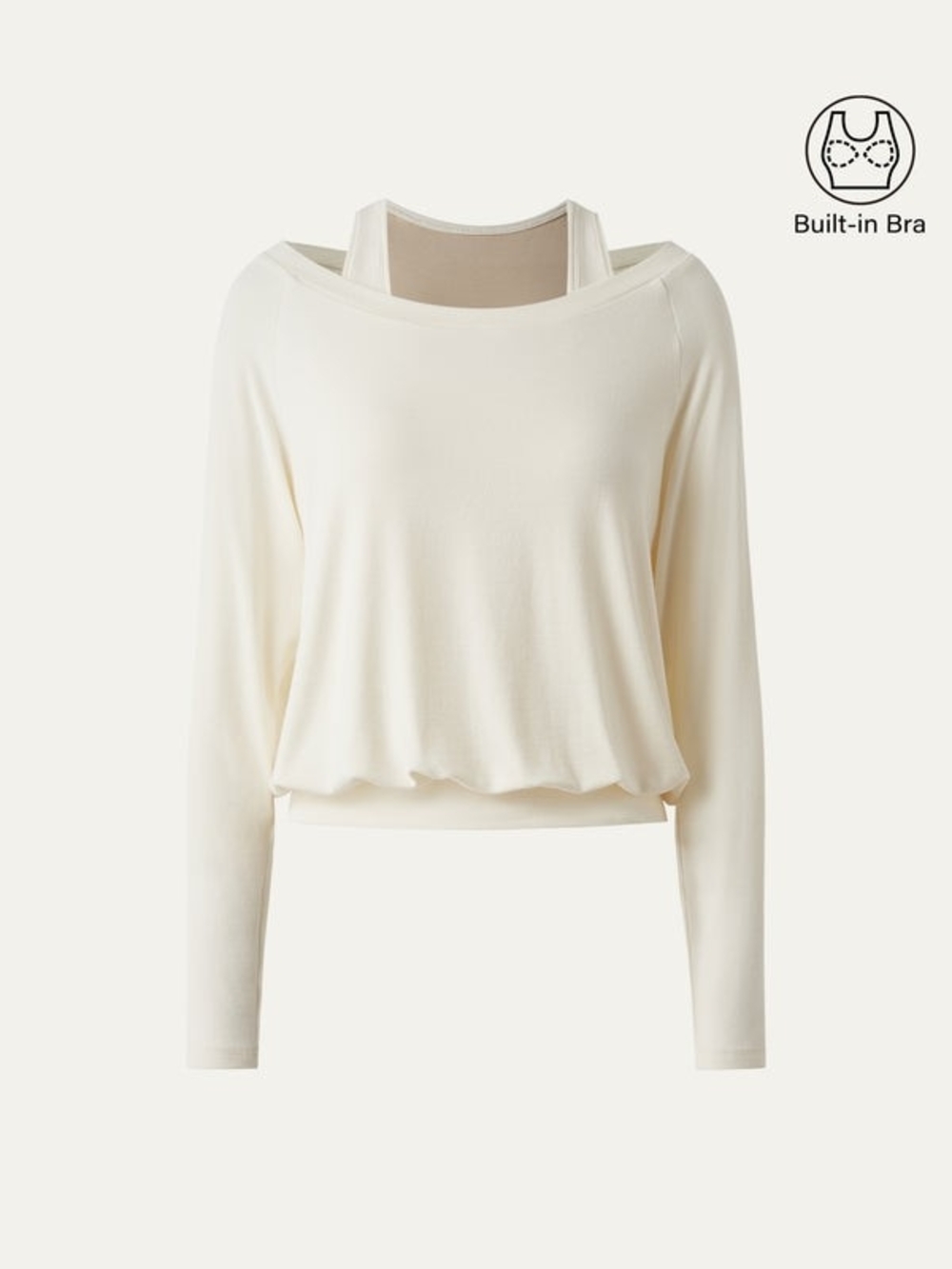 OGL Off White Eco-Mousse®
LiteWarm Multi-Wear Layering Bra Top